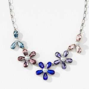Touchstone Crystal Vintage Blooms Necklace